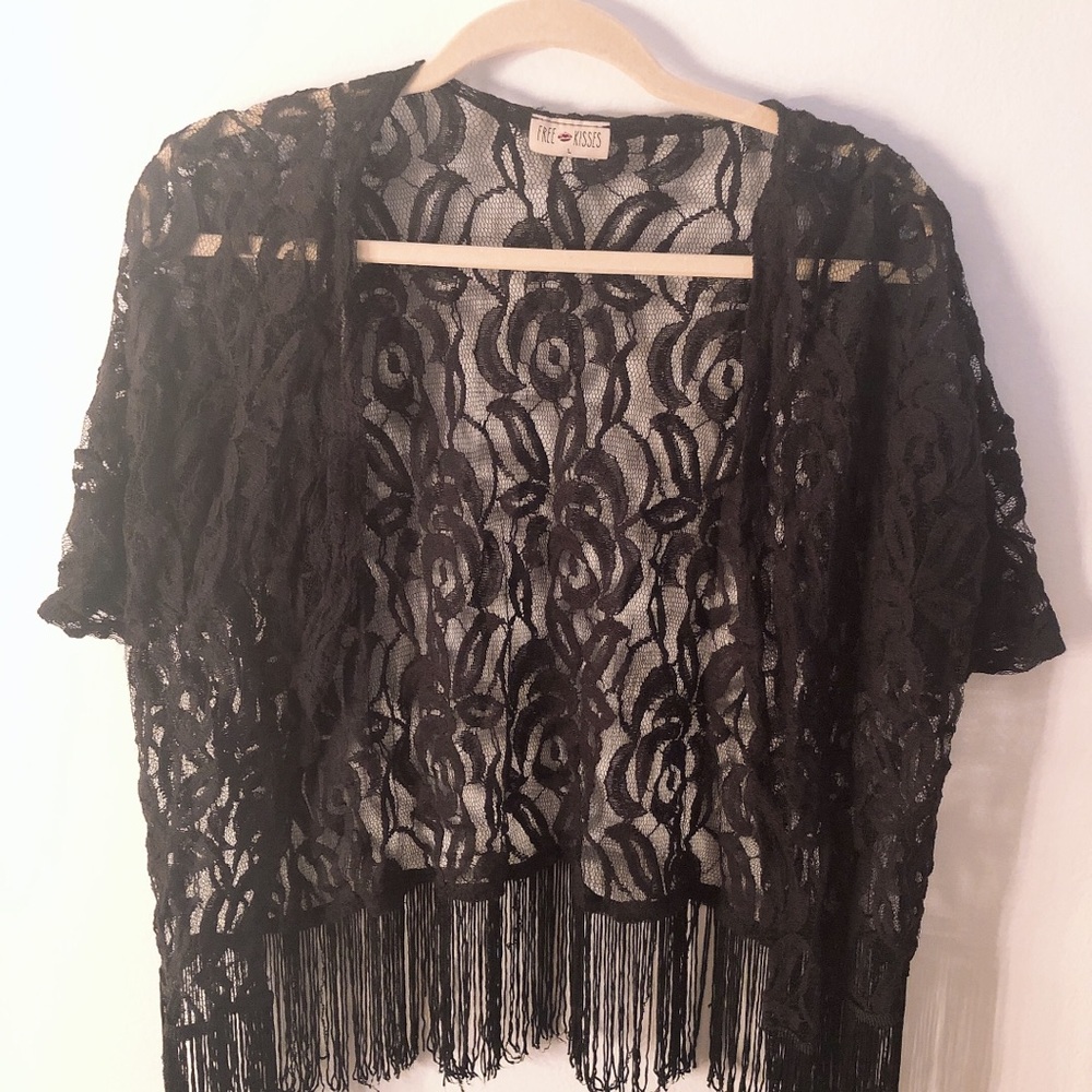 Black Lace cardigan